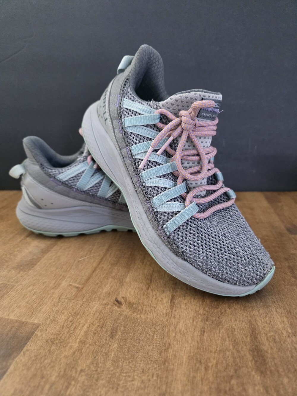 Merrell Bravada Edge Women's Size 6 Shoes J135588 Gray Hiking Sneakers
